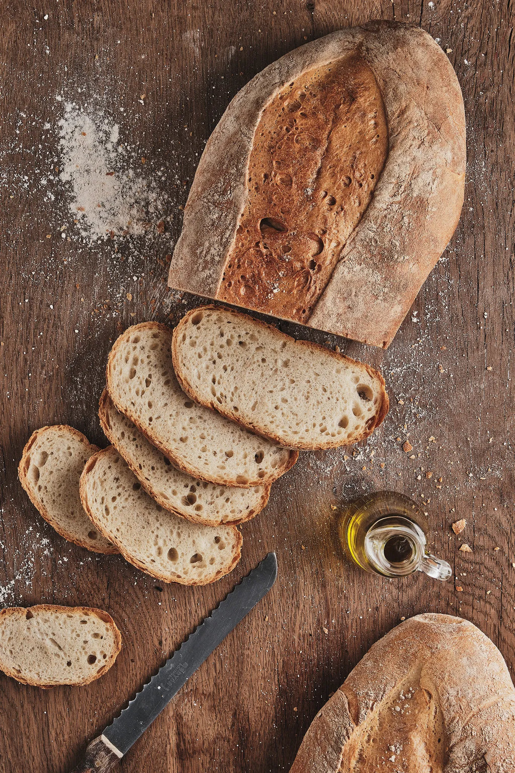 Holzkohlebrot