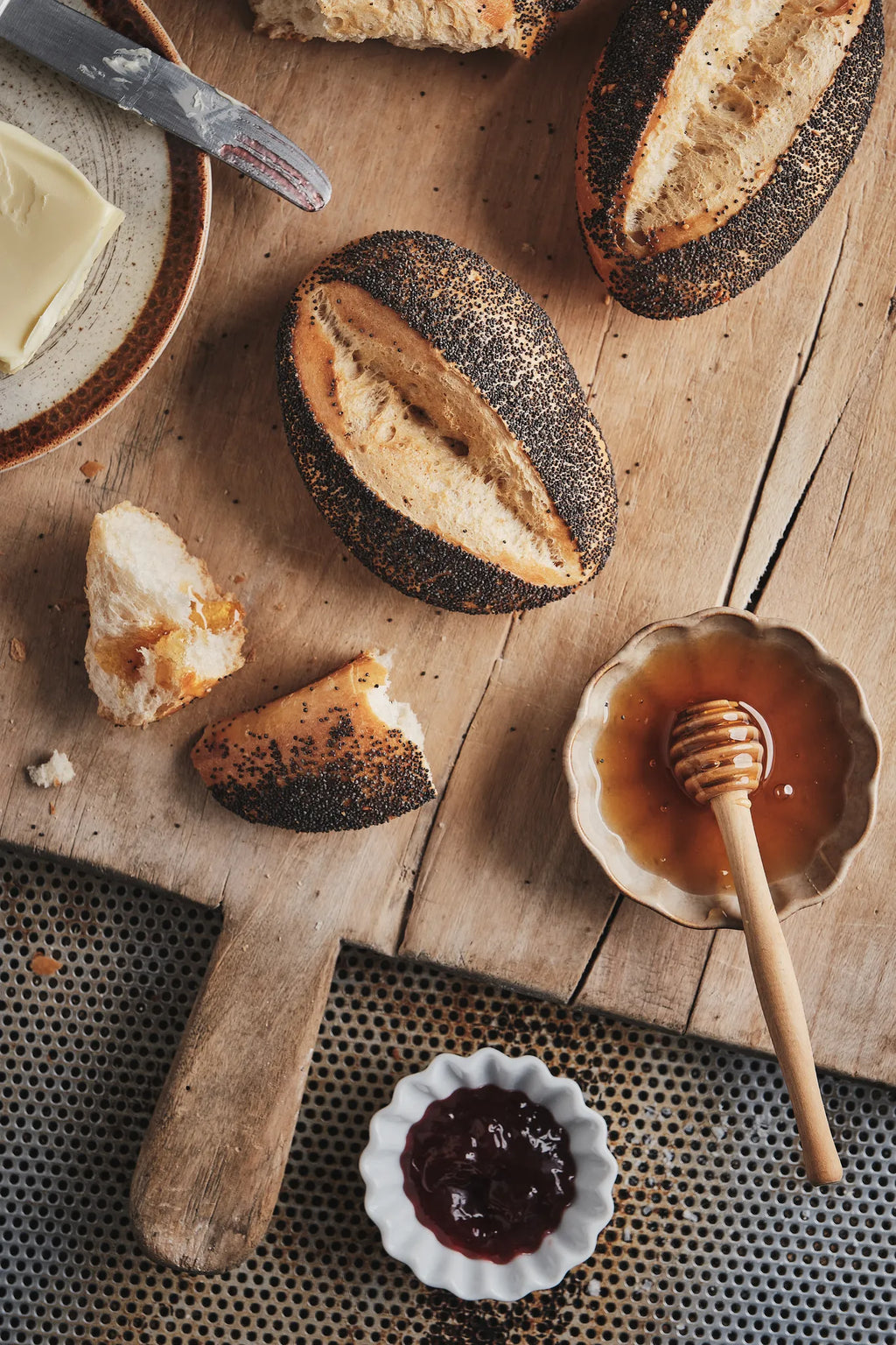 Mohnbrötchen