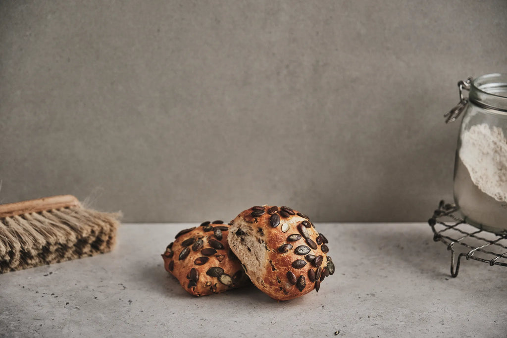 Kürbiskernbrötchen