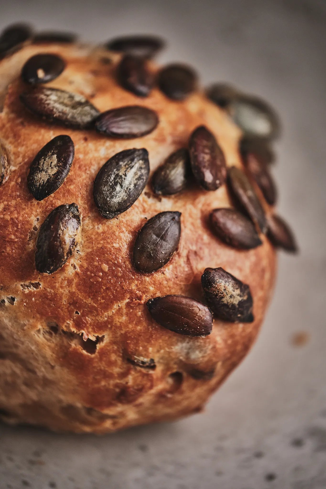 Kürbiskernbrötchen