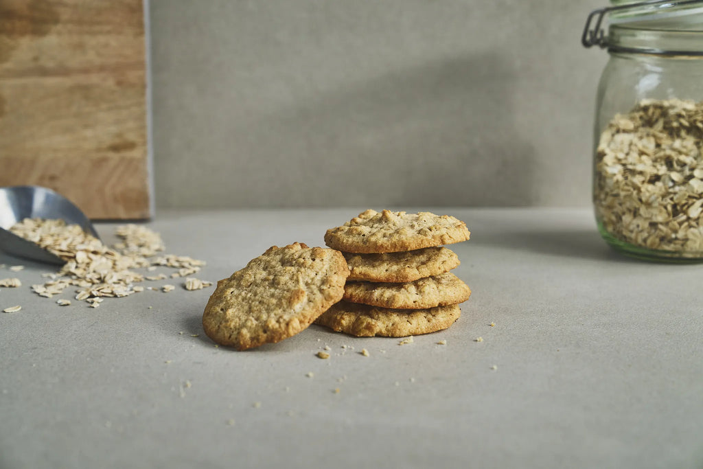 Dinkel Hafer Cookies