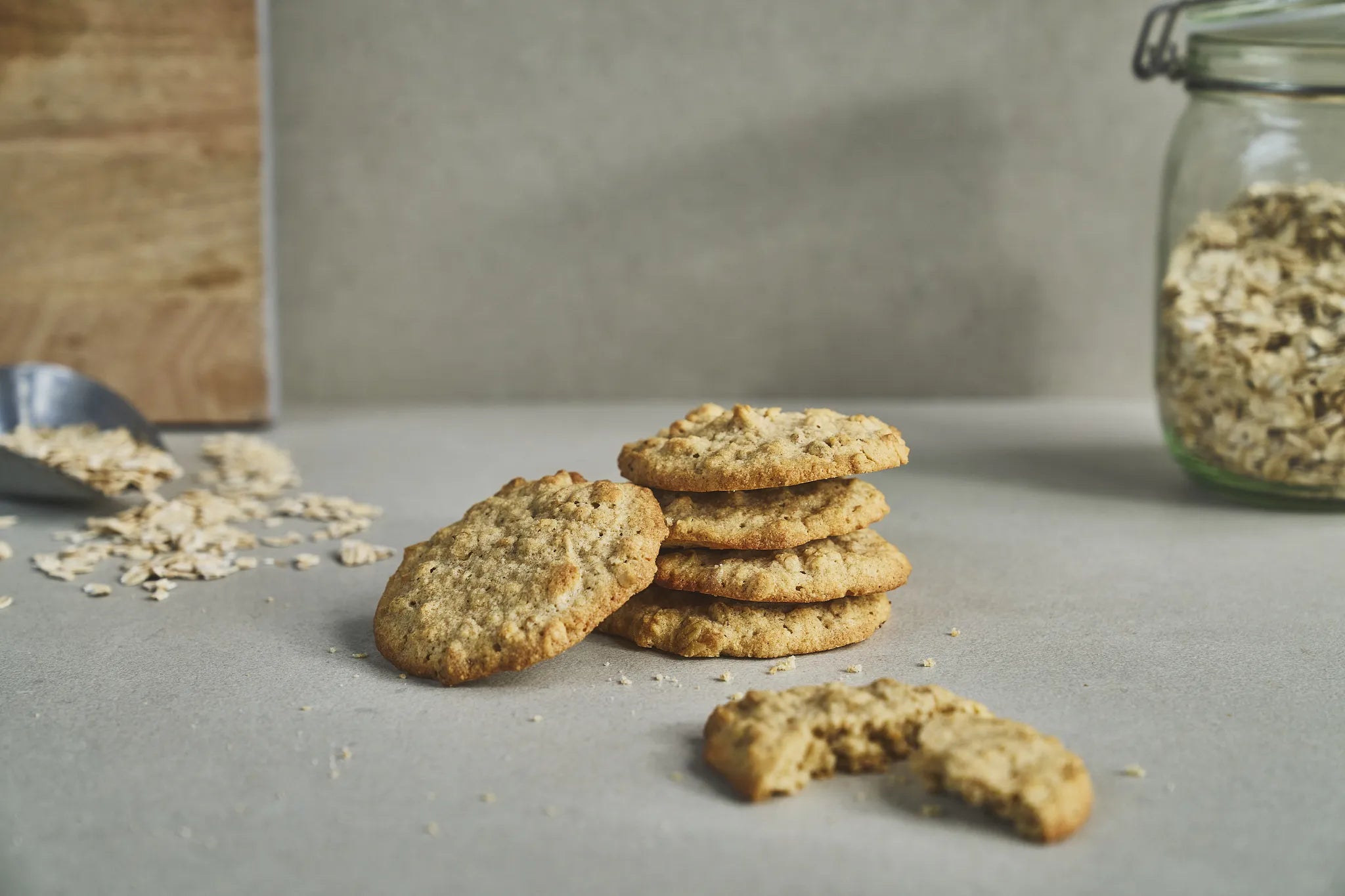 Dinkel Hafer Cookies