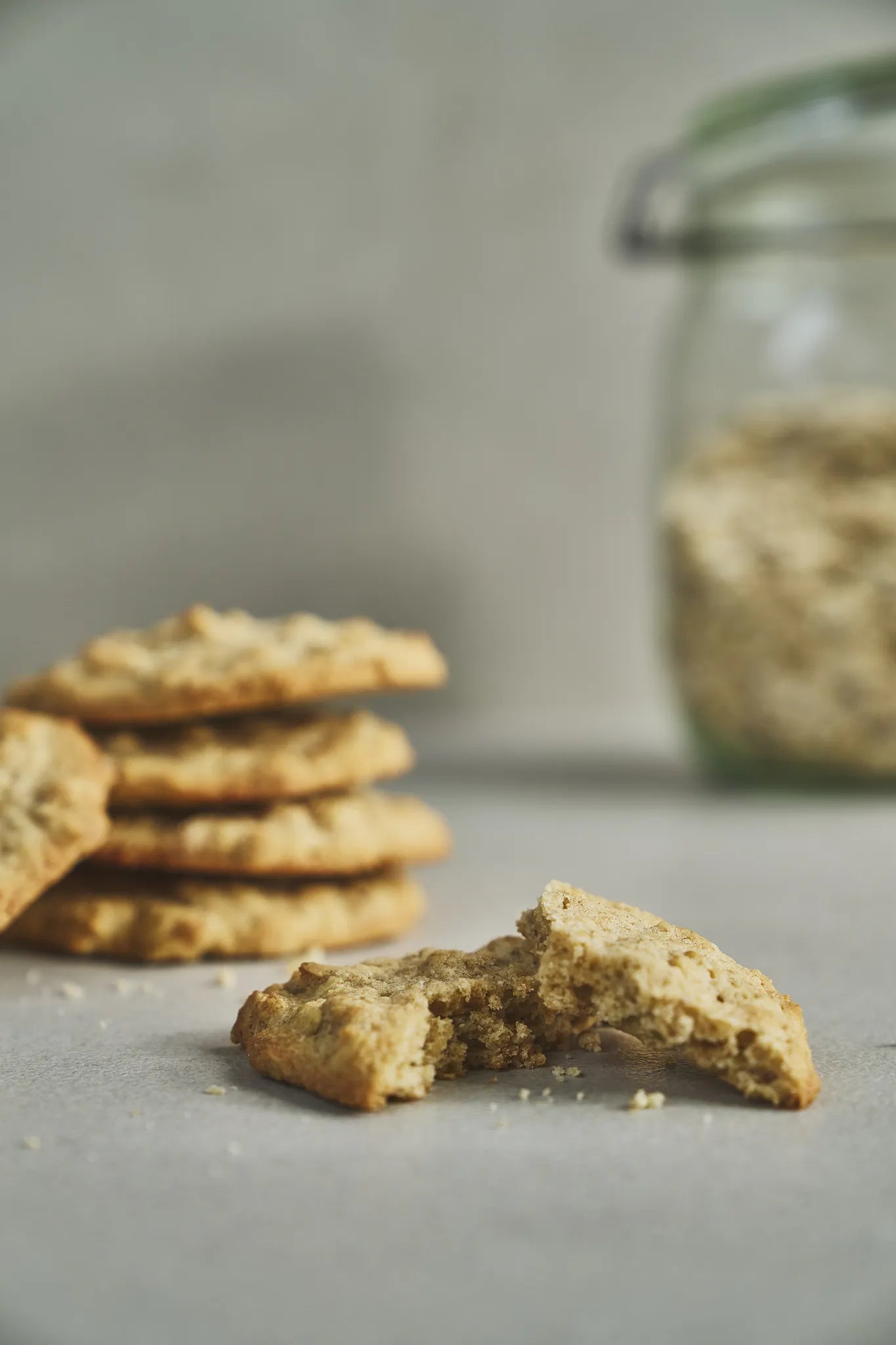 Dinkel Hafer Cookies