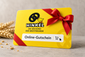 Online-Gutschein für unseren Onlineshop